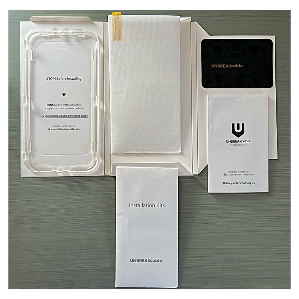 iPhone Screen Protector Unbreakable Scratch Resistant Glass
